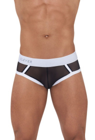 Черно-белые трусы-джоки Cult Jockstrap фото в интим магазине Love Boat