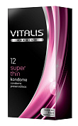 Ультратонкие презервативы VITALIS PREMIUM super thin - 12 шт. фото в интим магазине Love Boat