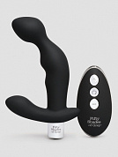 Черный вибромассажер простаты Relentless Vibrations Remote Prostate Vibrator - 15,2 см.
