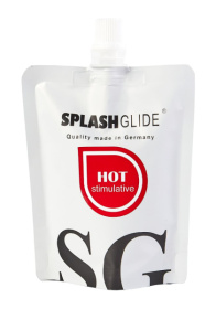 Возбуждающий лубрикант на водной основе Splashglide Hot Stimulative - 100 мл. фото в интим магазине Love Boat