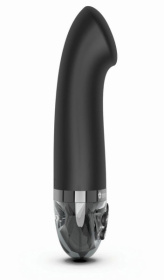 
Черный вибратор с функцией электростимуляции Right on Ron - 17 см. фото в интим магазине Love Boat