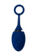 Синяя анальная вибровтулка OPlay Prime - 12 см.