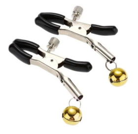 
Зажимы на соски с колокольчиками фото в интим магазине Love Boat