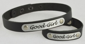 
Черный чокер Good Girl фото в интим магазине Love Boat