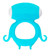 Голубое виброкольцо на пенис Sair фото в интим магазине Love Boat