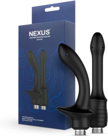 Набор из 2 насадок для анального душа Shower Douche Duo Kit Beginner фото в интим магазине Love Boat