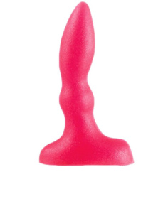 Розовый анальный стимулятор Beginners p-spot massager - 11 см. фото в интим магазине Love Boat
