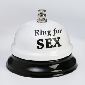 Настольный звонок RING FOR SEX фото в интим магазине Love Boat