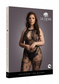 Ажурный кэтсьюит Criss Cross Neck Bodystocking