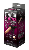 Пояс-трусики с насадкой Hard brutal-consul - 19 см. фото в интим магазине Love Boat