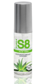 Лубрикант на водной основе S8 Aloe Vera Lube с алоэ вера - 50 мл. фото в интим магазине Love Boat