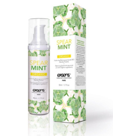 Разогревающее массажное масло Gourmet Spearmint Organic с органическими ингредиентами - 50 мл. фото в интим магазине Love Boat