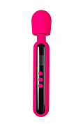 Ярко-розовый wand-вибратор Mashr - 23,5 см. фото в интим магазине Love Boat