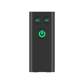 Черный вибростимулятор Nexus Bendz Prostate Edition - 14,1 см.