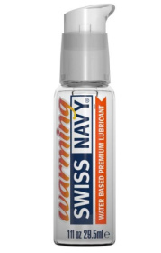 Разогревающий лубрикант на водной основе Swiss Navy Warming Lube - 29,5 мл. фото в интим магазине Love Boat