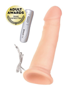 Телесный реалистичный ротатор Realstick Elite - 18,5 см. фото в интим магазине Love Boat