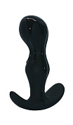 Черный анальный стимулятор Classy - 11,5 см. фото в интим магазине Love Boat