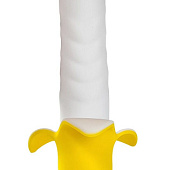 Мощный пульсатор в форме банана Banana Pulsator - 19,5 см.