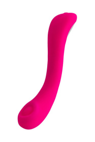 Ярко-розовый вибратор Lovense Osci 2 - 22 см. фото в секс шопе Love Boat