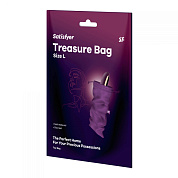 Фиолетовый мешочек для хранения игрушек Treasure Bag L фото в интим магазине Love Boat