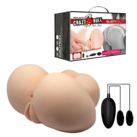 Вагина и анус с вибрацией Crazy Bull Busty Butt фото в интим магазине Love Boat