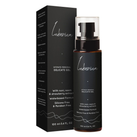 Интимный гель с экстрактами нони, нима и клубники Luberium Delicate Waterbased - 100 мл. фото в интим магазине Love Boat