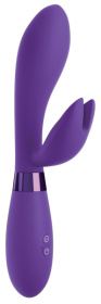 Фиолетовый вибратор-кролик #bestever Silicone Vibrator - 21,2 см. фото в интим магазине Love Boat