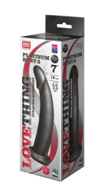 Чёрная насадка на пояс харнесс PLATINUM BENT 3