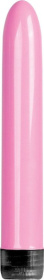 Розовый классический вибратор Super Vibe - 17,2 см. фото в секс шопе Love Boat