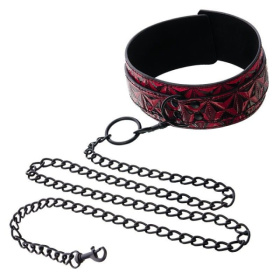 
Ошейник из материала с 3d-эффектом фото в интим магазине Love Boat