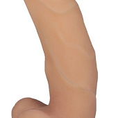 Фаллоимитатор REAL Standard с полузакрытой головкой - 16 см.