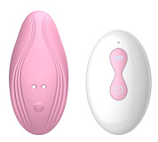 Розовый вибратор в трусики с пультом ДУ фото в интим магазине Love Boat