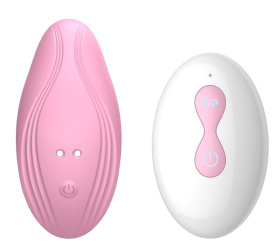 Розовый вибратор в трусики с пультом ДУ фото в интим магазине Love Boat