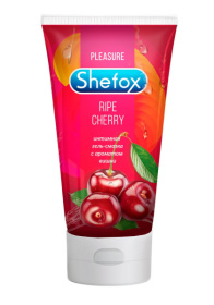 Интимная гель-смазка Shefox «Спелая вишня» - 50 мл. фото в интим магазине Love Boat