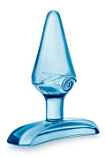 Голубая анальная пробка Jolly Plug - 7 см. фото в интим магазине Love Boat