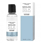 Смазка на силиконовой основе Mixgliss Silk - 50 мл. фото в интим магазине Love Boat