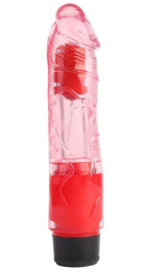 Розовый вибратор 8.1 Inch Realistic Vibe - 20 см. фото в интим магазине Love Boat