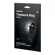 Черный мешочек для хранения игрушек Treasure Bag M фото в интим магазине Love Boat