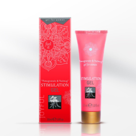 Возбуждающий интимный гель для двоих STIMULATION GEL Pomegranate   Nutmeg - 30 мл.