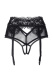 Эротические кружевные трусики-пояс c высокой посадкой Iveta
