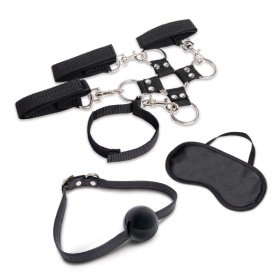 Набор для фиксации из 7 предметов Hogtie   Ball Gag Kit фото в интим магазине Love Boat