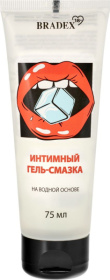 Интимный гель-смазка на водной основе Bradex - 75 мл. фото в интим магазине Love Boat