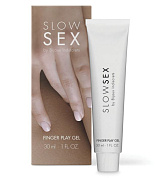 Гель для мастурбации с ароматом кокоса Slow Sex Finger Play Gel - 30 мл. фото в интим магазине Love Boat