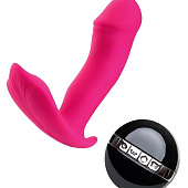 Розовый вибромассажер с голосовым управлением Tilly