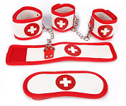 Оригинальный игровой набор БДСМ в медицинском стиле фото в интим магазине Love Boat