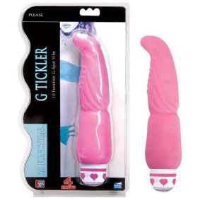Розовый G-вибростимулятор G Tickler - 21,6 см. фото в секс шопе Love Boat