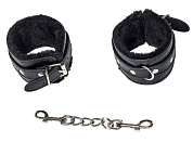 
Черные наручники Calm фото в интим магазине Love Boat