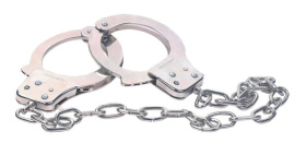 
Наручники из металла с длинной цепочкой CHROME HANDCUFFS METAL HANDCUFFS W. KEY фото в интим магазине Love Boat
