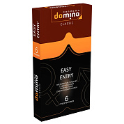 Презервативы с увеличенным количеством смазки DOMINO Classic Easy Entry - 6 шт. фото в интим магазине Love Boat