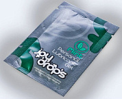 Пробник смазки на водной основе с ароматом мяты JoyDrops Mint - 5 мл. фото в интим магазине Love Boat